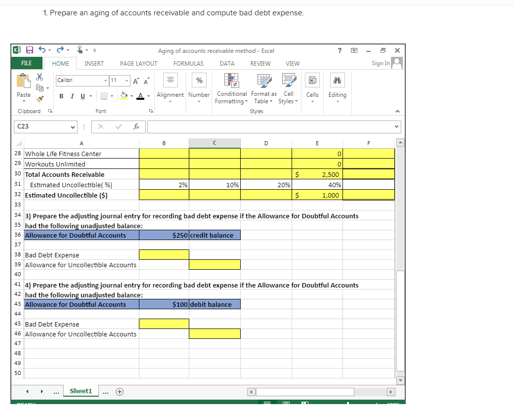 says its incorrect? Am I typing it in wrong? 1. Prepare an