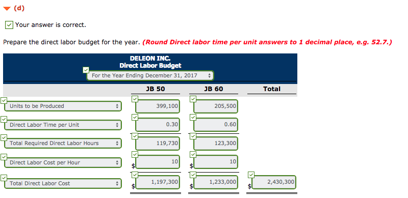 of $662,000 for product JB 50 and $365,000 for product JB 60,