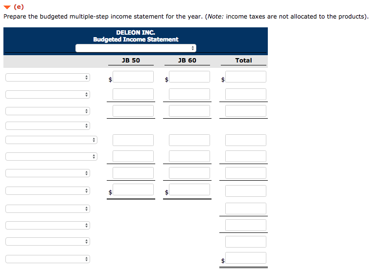 and administrative expenses of $545,000 for product JB 50 and $345,000 for