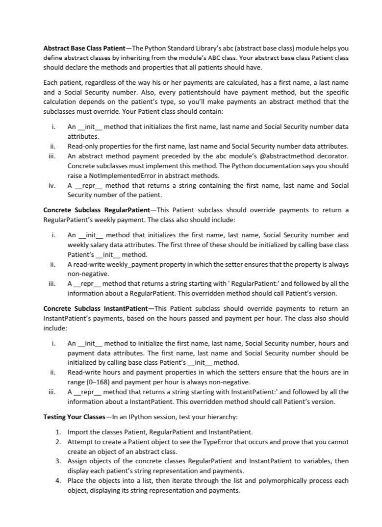 Concrete Classes-If Circle, Square and Triangle objects all have drawn methods, it's