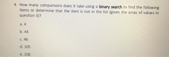 4 [5 6 7 (8 9 [10 11 ist How many comparisons