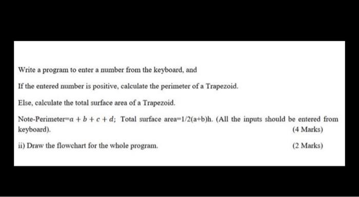  Write a program to enter a number from the keyboard, and