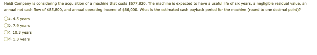  Please answer all and I will give thumbs up Heidi Company