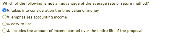 residual value, an annual net cash flow of $85,800, and annual operating