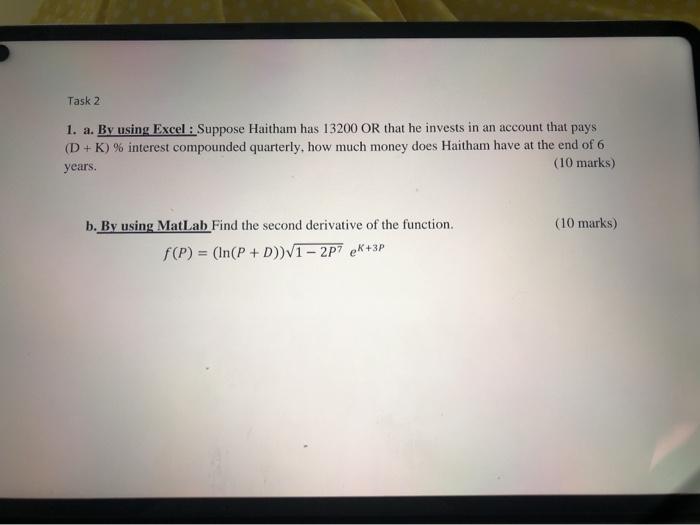Qd = (2000+ M) - 3p, and your monthly quantity supply function