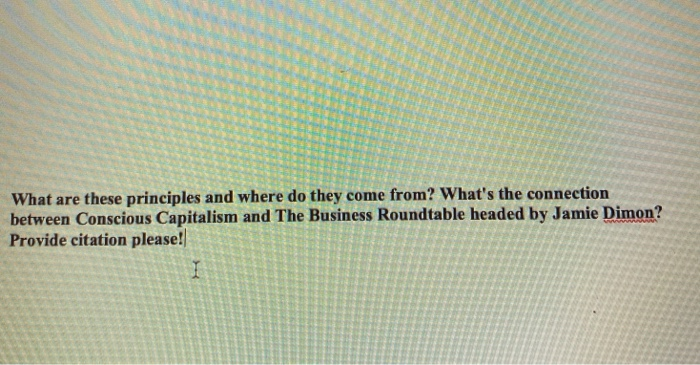  What are these principles and where do they come from? What's