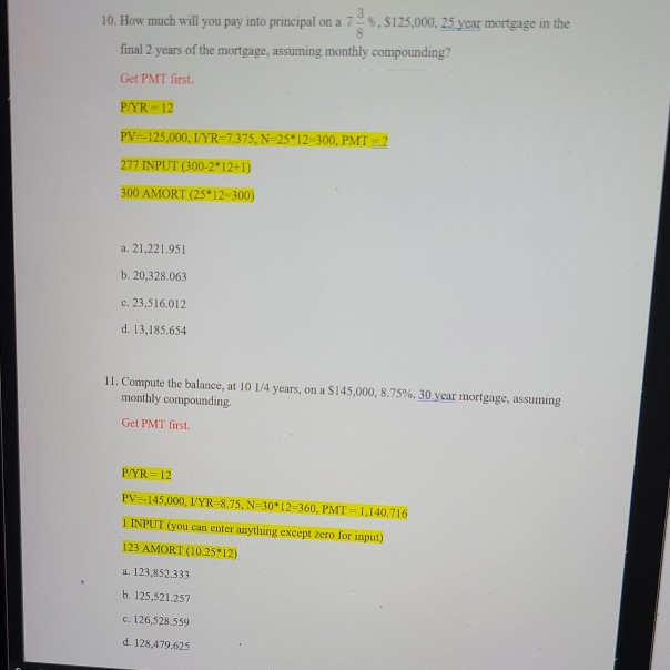 3 10. How much will you pay into principal on a