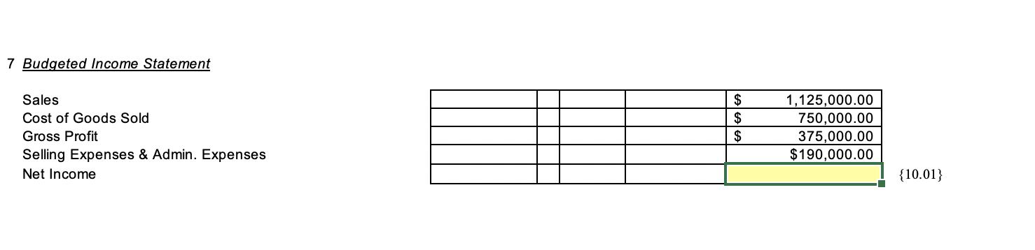 lamp is calculated based upon the projected increases or decreases to current
