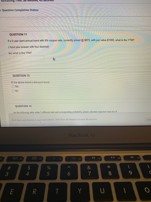  Reme. JOULU SELURUS Question Completion Status: QUESTION 11 Ifa 5 year