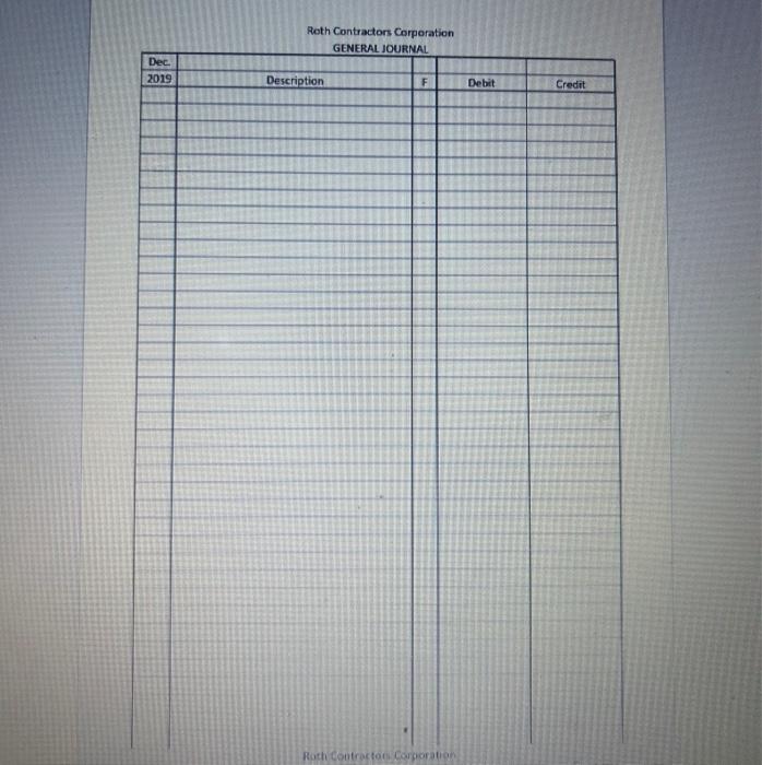 General ledger account numbers and descriptions are not needed. 2 Post the