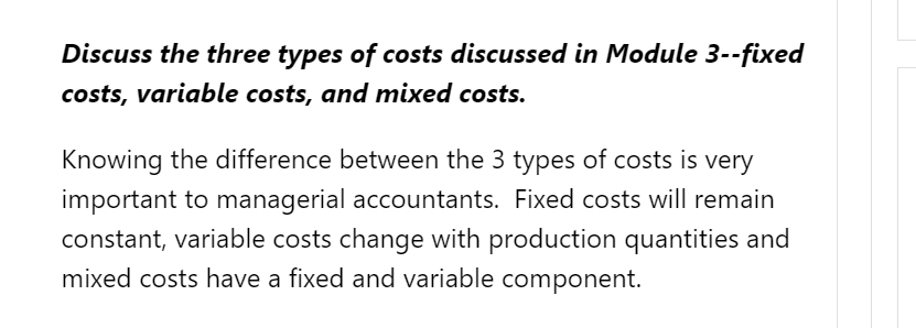 Can someone help me with my discussion Post please! Discuss the
