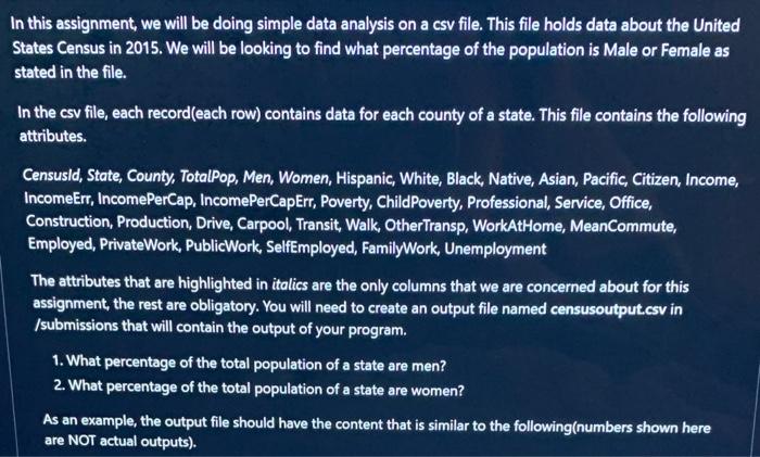 Please Help me Code this in JAVA!!! In this assignment, we will