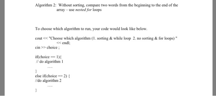 word can be obtained by permuting the letters of the other. (For