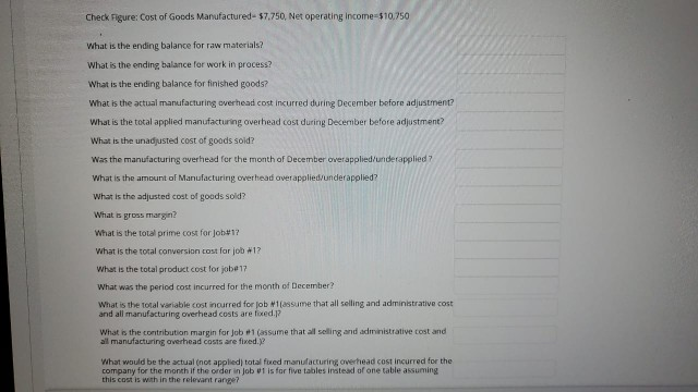 This month, you have been asked to develop and manufacture two new