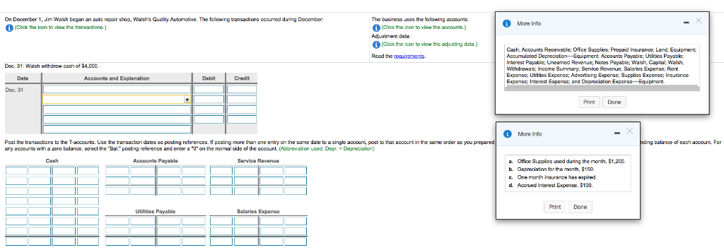 Nts Paati Wesh Carital Walsh quirements. Read Requiroment 1, Prepare the icurnal