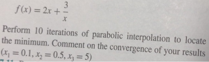  Make an algorithm in MATLAB to solve the minimum of the