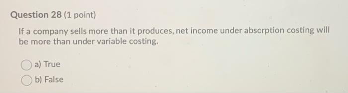 the impact on the number of units needed to break even? a)