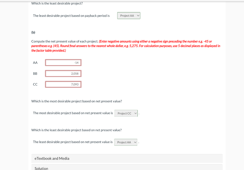 is partially correct. Doug's Custom Construction Company is considering three new projects,