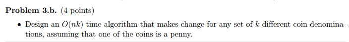 k different coin... Please provide COMMENTS AND EXPLANATION Problem 3. Consider the