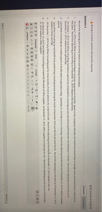  Moving to another question will save this response Question 2014 Question