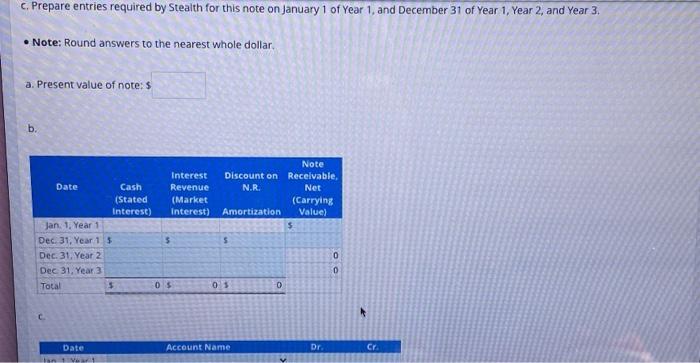 1 of Year 1, and December 31 of Year 1 , Year