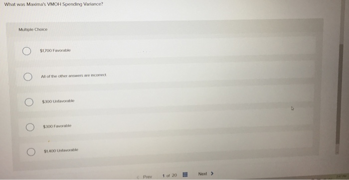 the activity base for both variable and fed manufacturing overhead (VMOH &