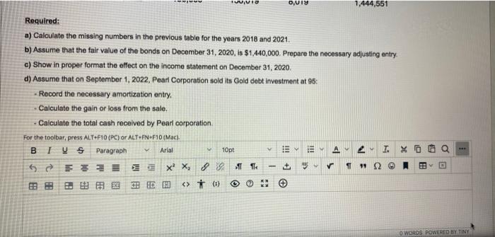 of 3 Question 2 12 points On January 2, 2018 Pearl corporation