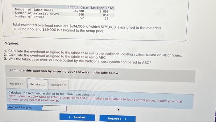 types of briefcases, fabric and leather. The company is currently using a