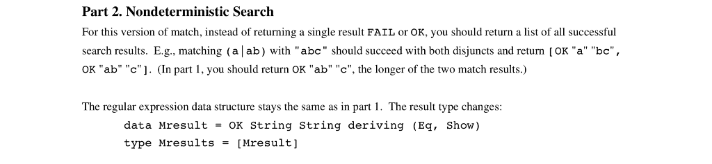 Haskell Programming: Simply answer the question (Code) HW04_part2.hs (Let me know if