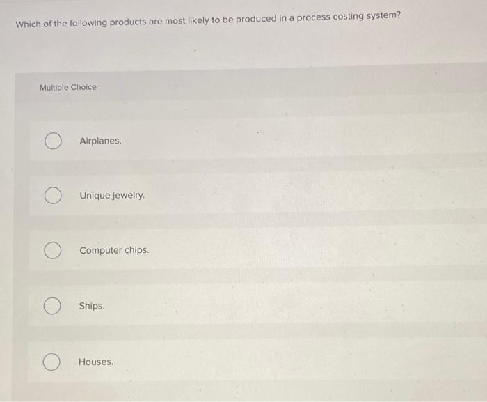 relates to: Multiple Choice The types of raw materials used. The wage