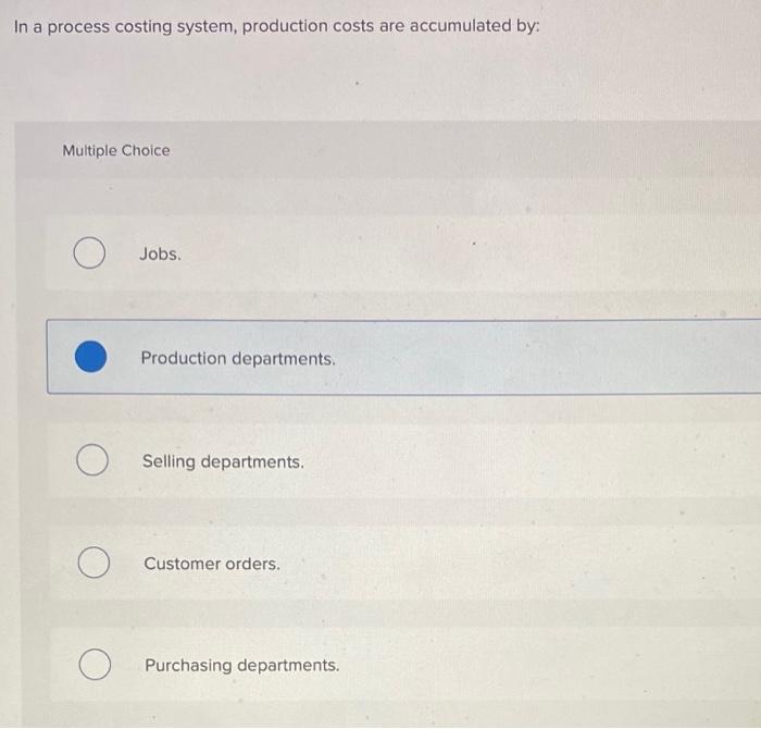 rates paid to assembly line workers. The types of factory overhead incurred.