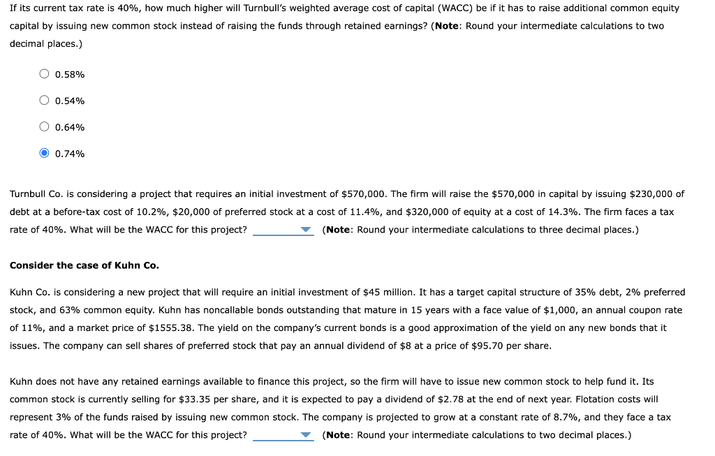 only the 2nd question If its current tax rate is 40%,