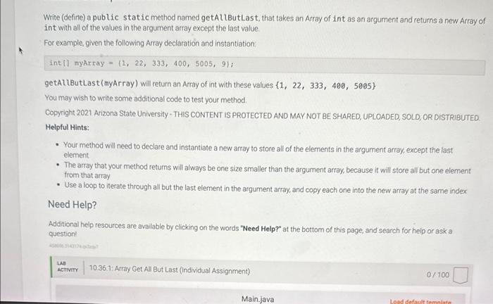 your own. - Do not collaborate or share code with other students.