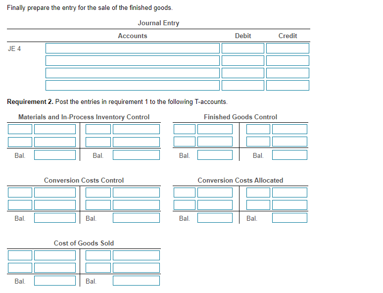 The following data apply to August manufacturing: 1. Prepare summary journal entries