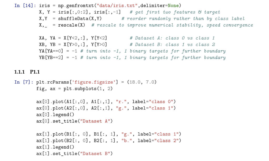 Using the iris data set .txt file which can be found here: