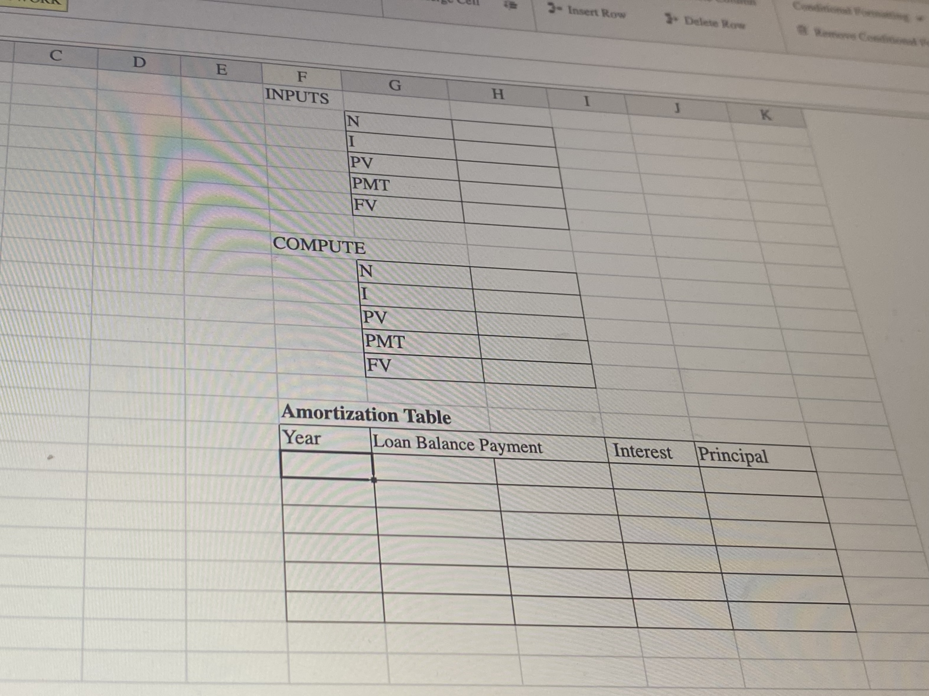 to open: Find the annual PMT for the Loan of 20000$ at