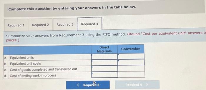 production department. At the end of October, 200 units of unfinished product,
