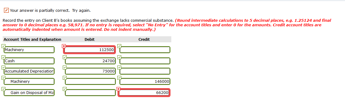be deemed to have commercial substance, to allow them to record gains.