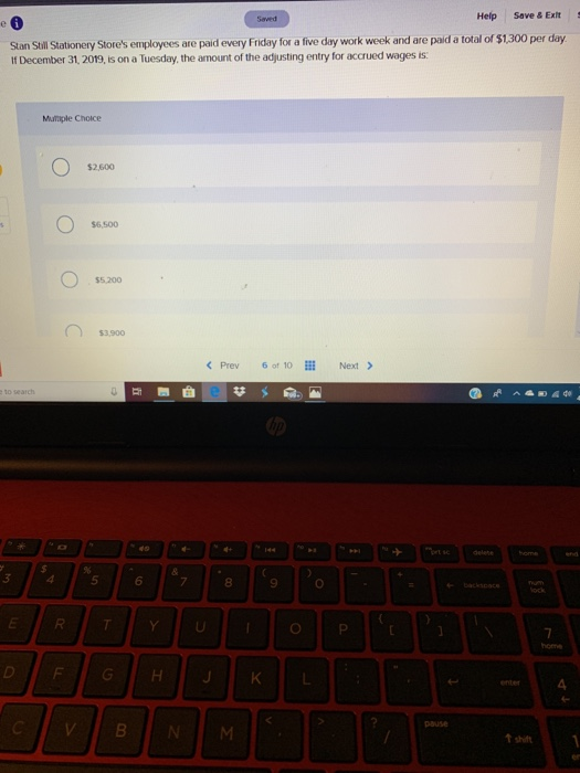 a worksheet and there is a credit of $600 in the Adjustments