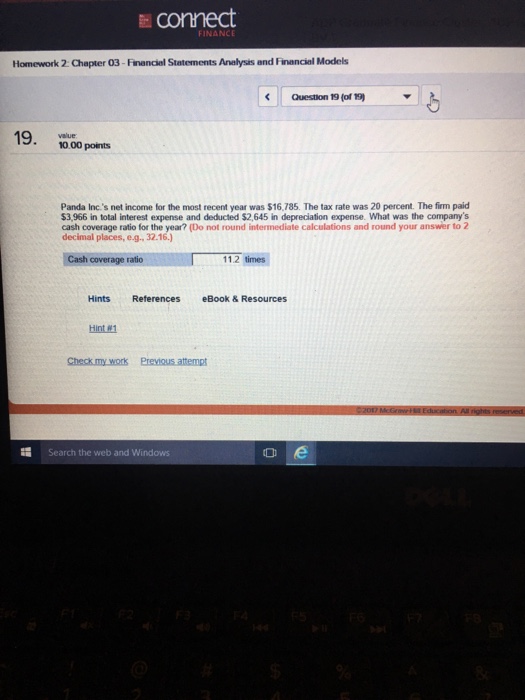 to 2 decimal places, e.g. 32.16) What is the company's return on