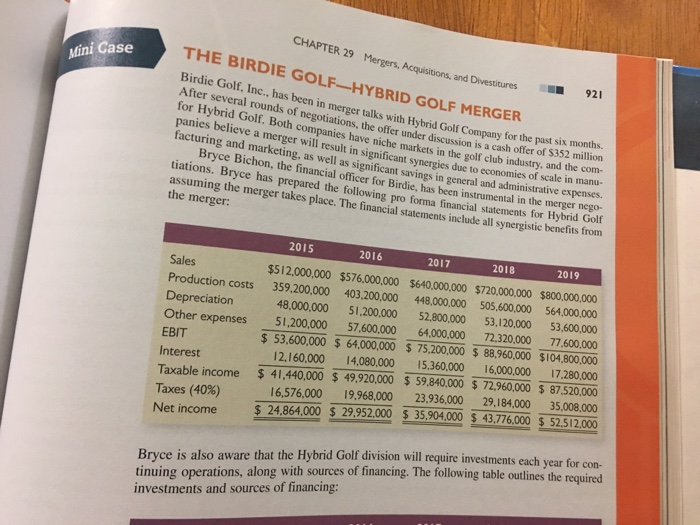  Can I get help With this mini case assignment pls THE