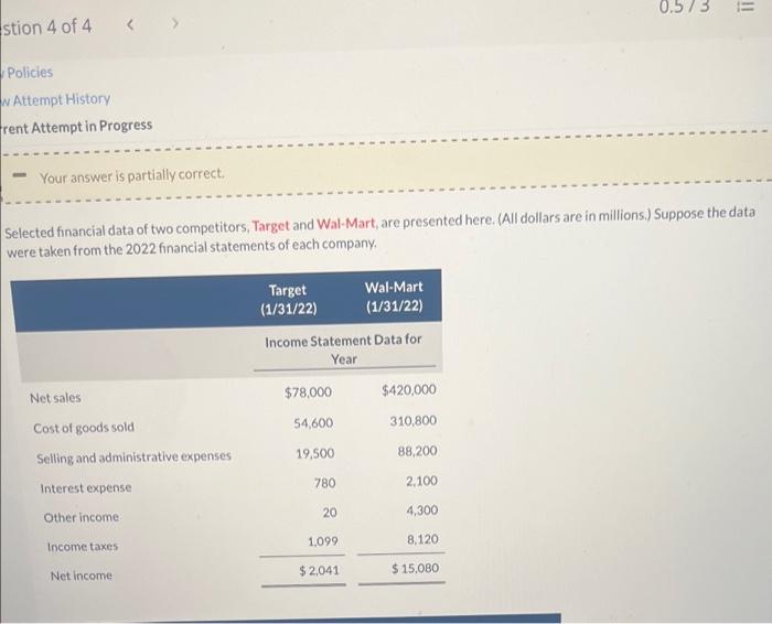 here. (All dollars are in millions.) Suppose the dat. were taken from