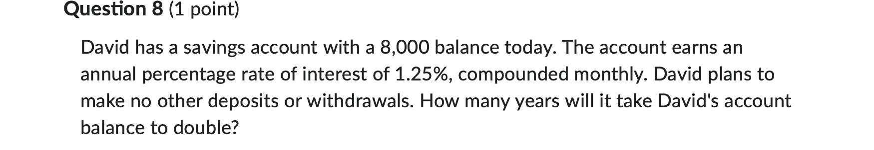 a $13000 investment in a savings account worth after 3 years if