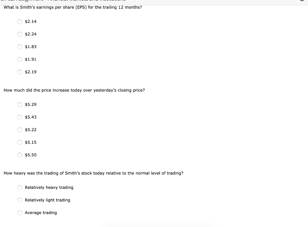 as a "hot" growth stock. You acquired the stock quote shown here