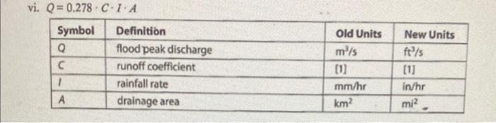 want to convert the equations to use with a "new" set of