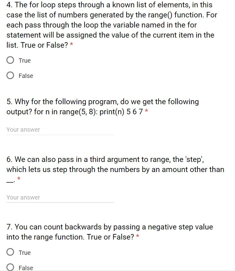 Your answer through a know case the list of characters in the