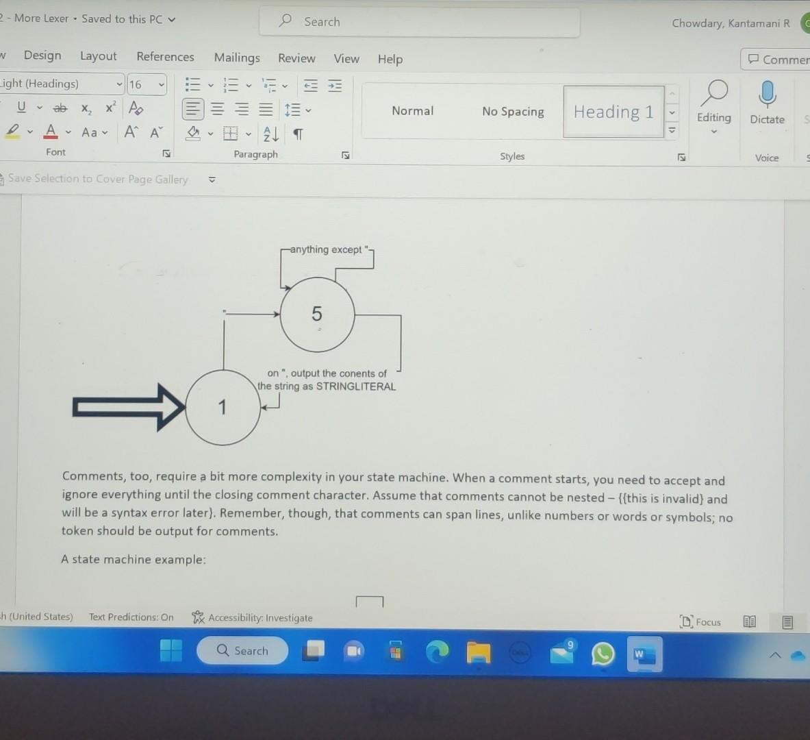 "WORD" to actual keywords. We will add the punctuation that we need.