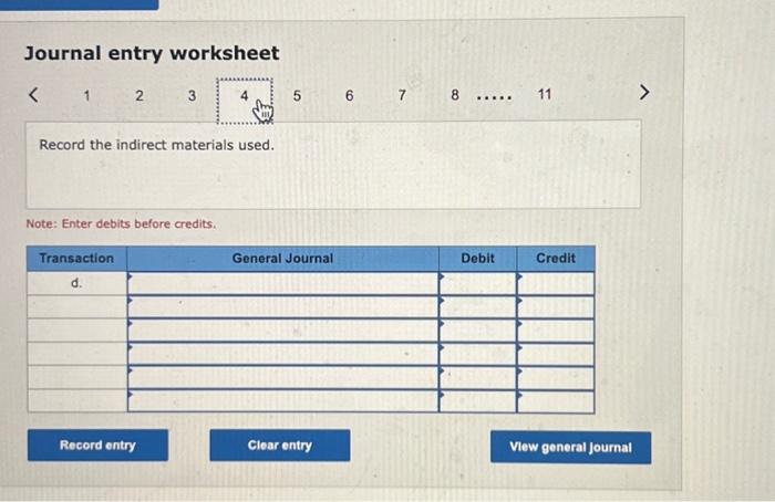 31 Direct materials used (in March) Direct labor used (in March) Overhead