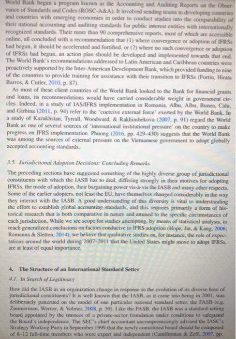 Aiming for global accounting standards: The International Accounting Standards Board, 2001-2011. Oxford: