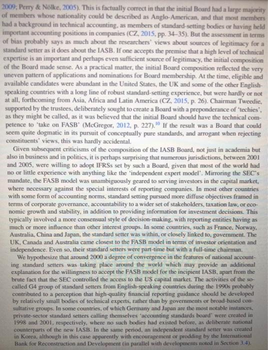 International Accounting Standards Board (IASB) and its Inter- national Financial Reporting Standards